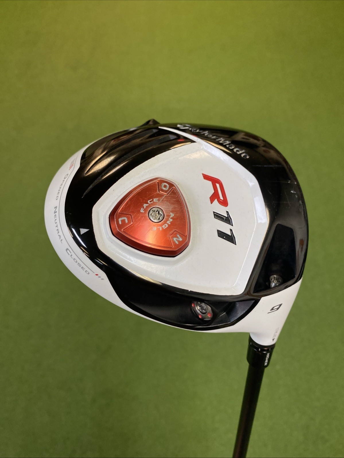 Used RH TaylorMade R11 9* Driver Fujikura Blur 60g Graphite Stiff Flex ...