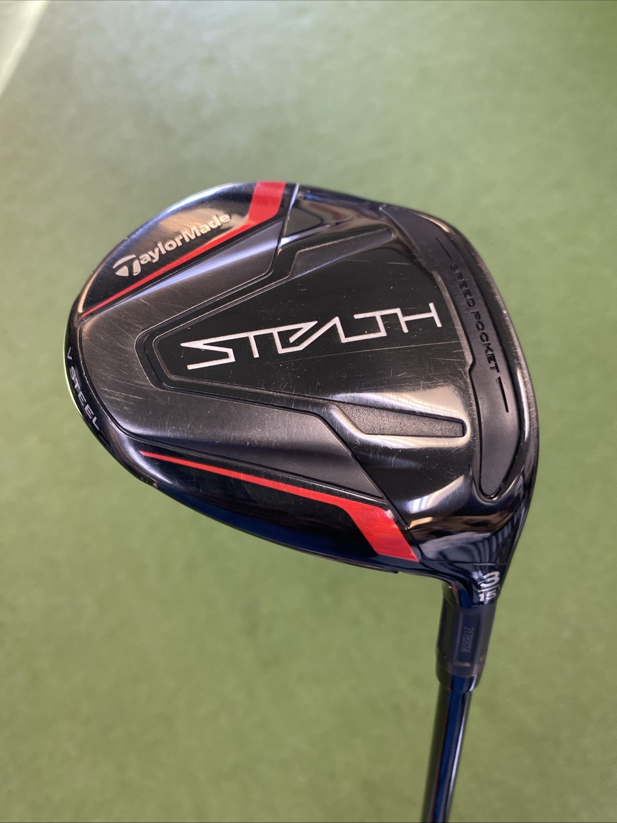 Used RH TaylorMade Stealth 15* 3-Wood Fujikura Ventus Graphite Stiff Flex + HC - Image 3