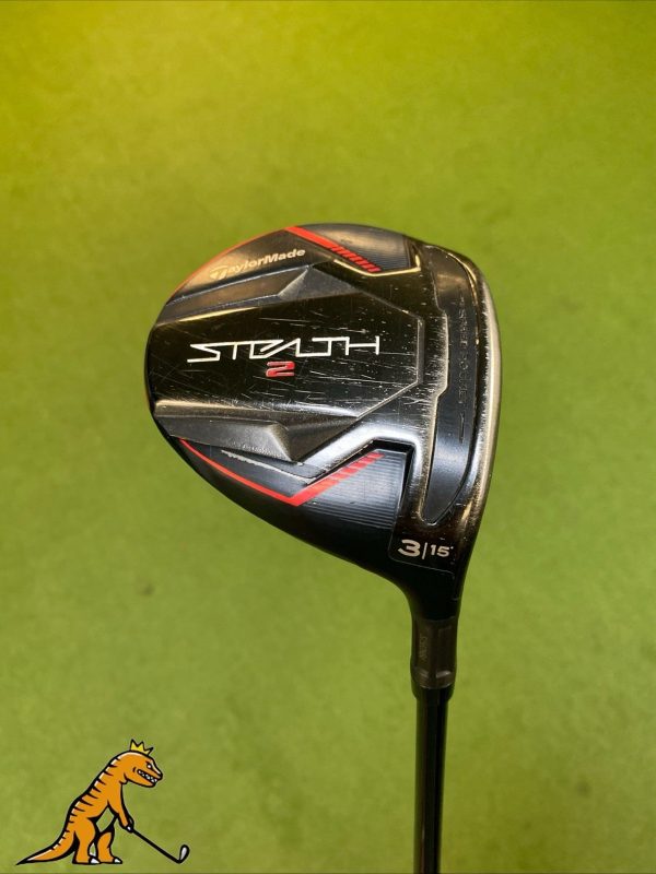 Used RH TaylorMade Stealth 2 15* 3-Wood Fujikura Ventus Graphite Regular Flex HC