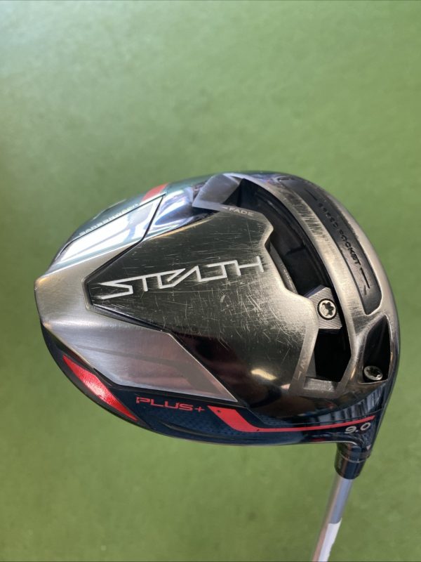 Used RH TaylorMade Stealth Plus 9* Driver Aldila Ascent 60g Graphite Extra Stiff