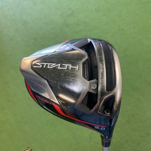 Used RH TaylorMade Stealth Plus 9* Driver Aldila Ascent 60g Graphite Extra Stiff