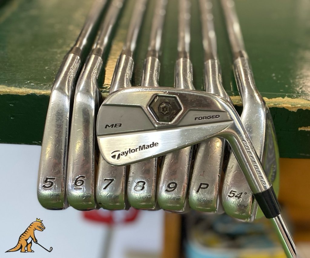 Used RH TaylorMade Tour Preferred MB Iron Set 4-P, 54* Dynamic Gold Extra Stiff