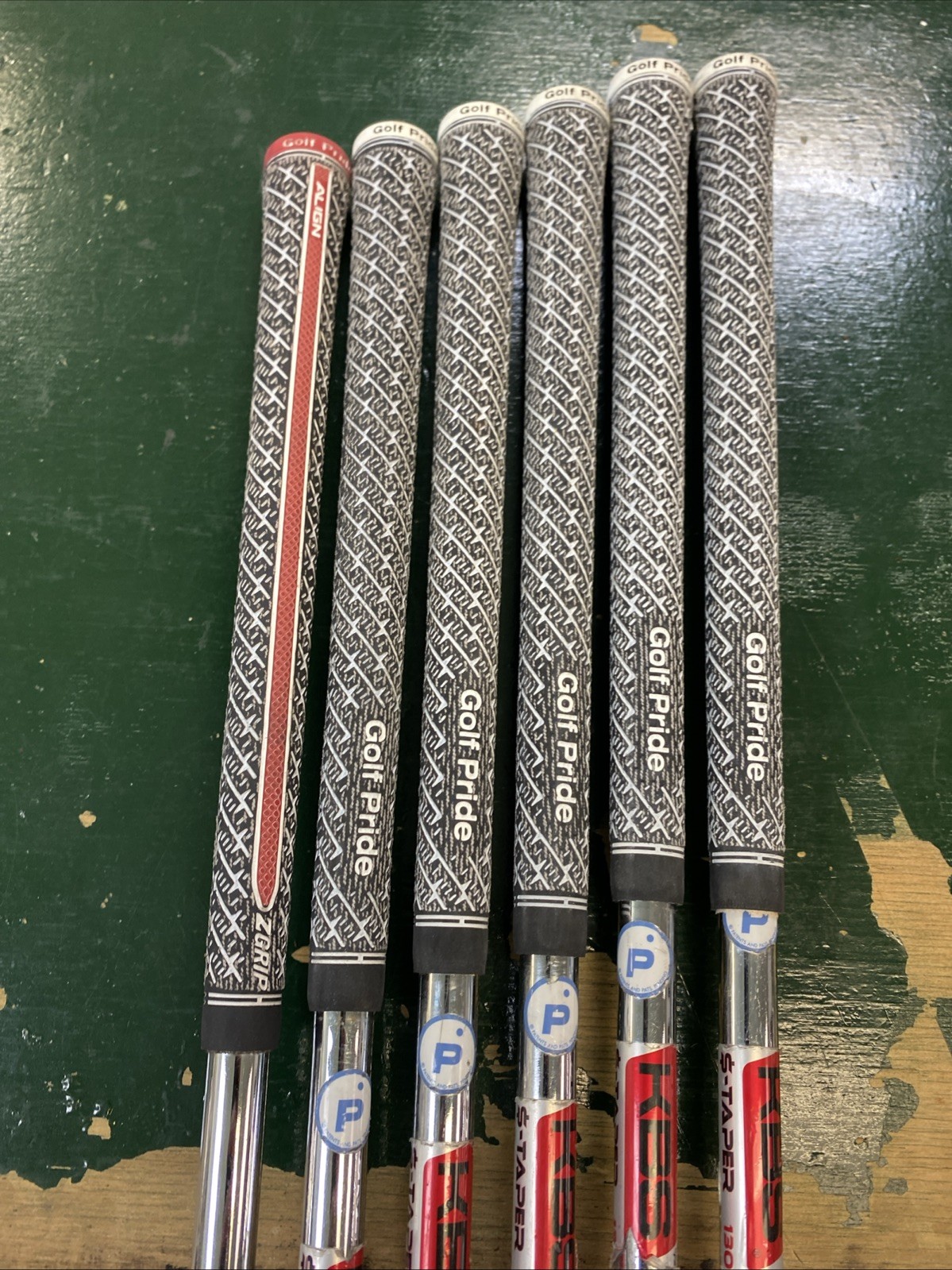 Used RH TaylorMade Tour Preferred MC Iron Set 5-PW KBS $-Taper Pured 130g Steel - Image 16