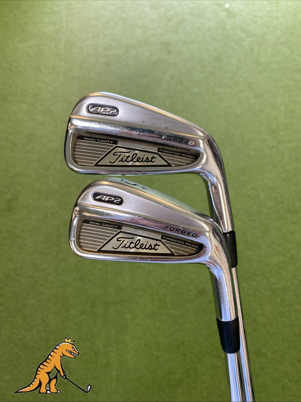 Used RH Titleist AP2 4 Iron, 5 Iron Set Project X 6.0 Stiff Flex Steel