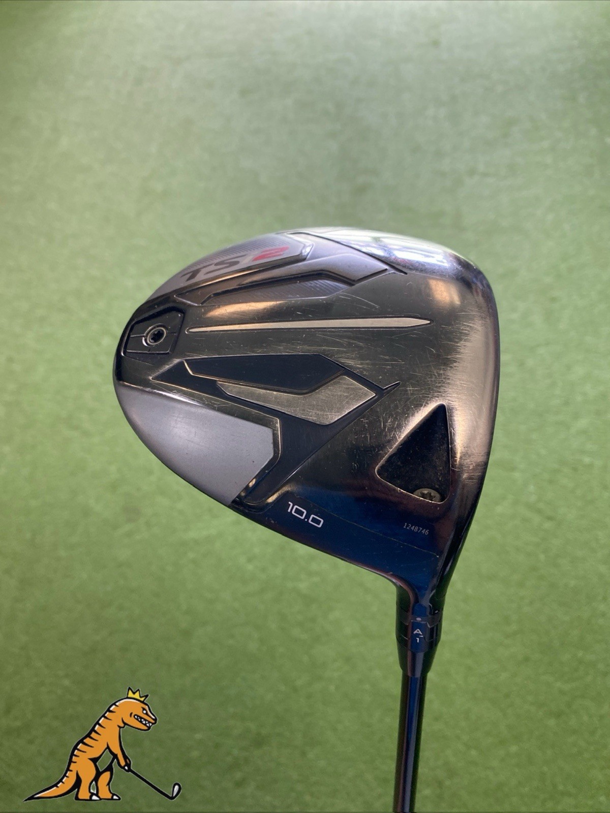 Used RH Titleist TSi2 10* Driver HZRDUS RDX Smoke 60g Stiff Flex Graphite