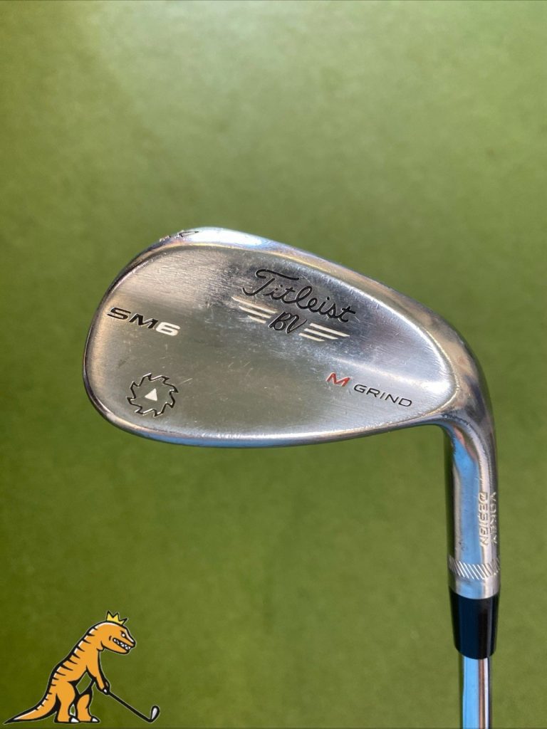 Used RH Titleist Vokey SM6 Tour Chrome 54.08* Sand Wedge KBS Tour Lite Stiff