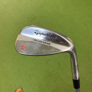 Used TaylorMade Milled Grind 56.12* Sand Wedge Dynamic Gold Steel Wedge Flex
