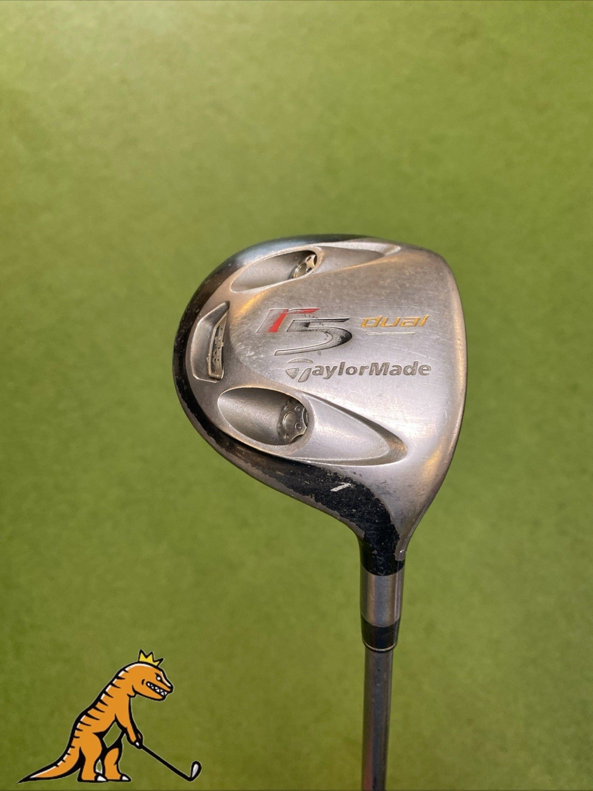 Used TaylorMade r5 Dual Titanium 7-Wood r7 55g Graphite Regular Flex
