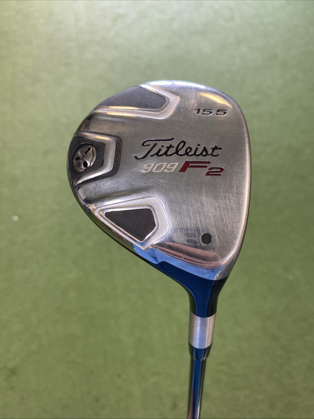 Used Titleist 909F2 Wood Set 15.5*, 18.5* Aldila Voodoo Stiff Flex Graphite - Image 3