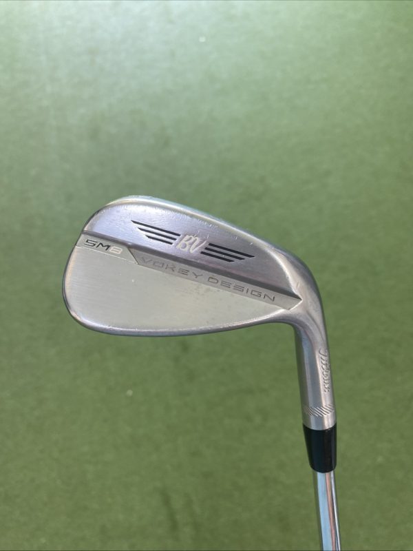 Used Titleist Vokey SM8 Tour Chrome Wedge Set 50*, 58* NS Pro Stiff Steel - Image 3