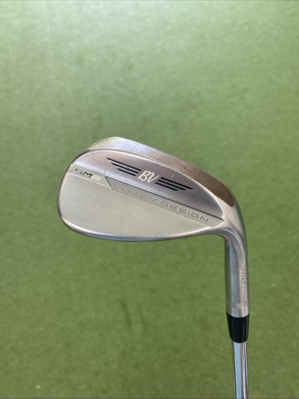 Used Titleist Vokey SM8 Tour Chrome Wedge Set 50*, 58* NS Pro Stiff Steel - Image 10