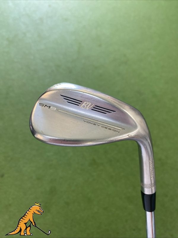 Used Titleist Vokey SM9 Tour Chrome 58.12* Lob Wedge BV Steel Wedge Flex