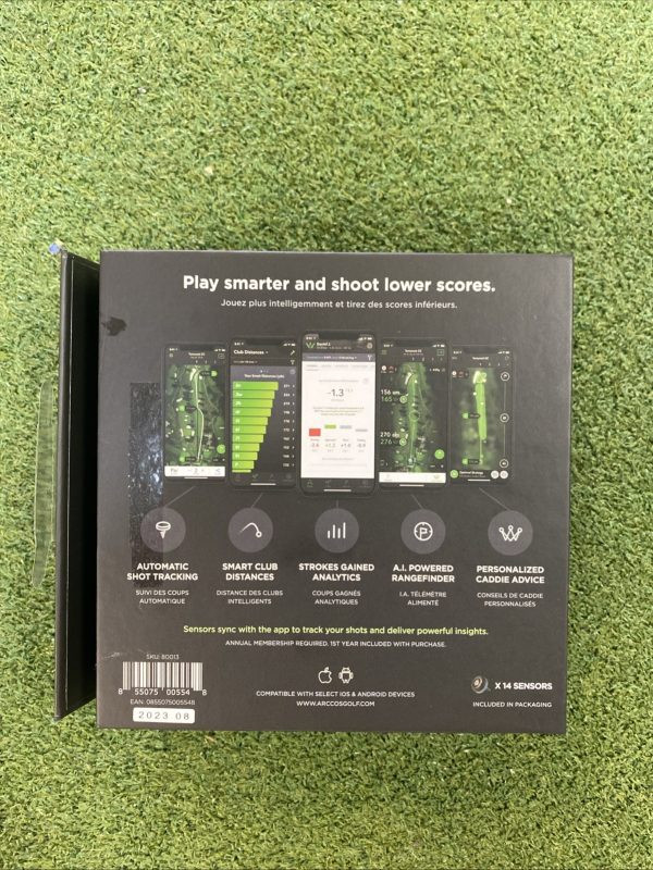 Arccos Gen 3 Smoke Smart Golf Sensors Complete Set 2022 - Image 6