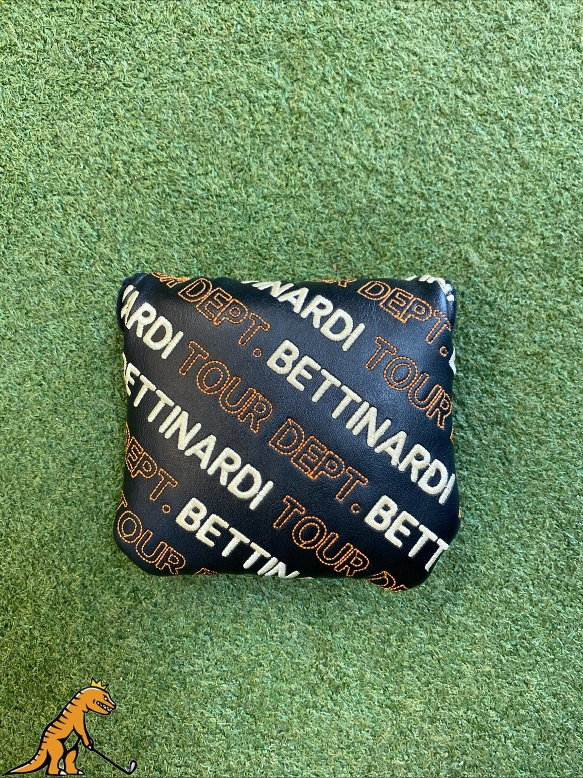 Bettinardi Tour Dept Hive Mallet Putter Head Cover Orange/Black