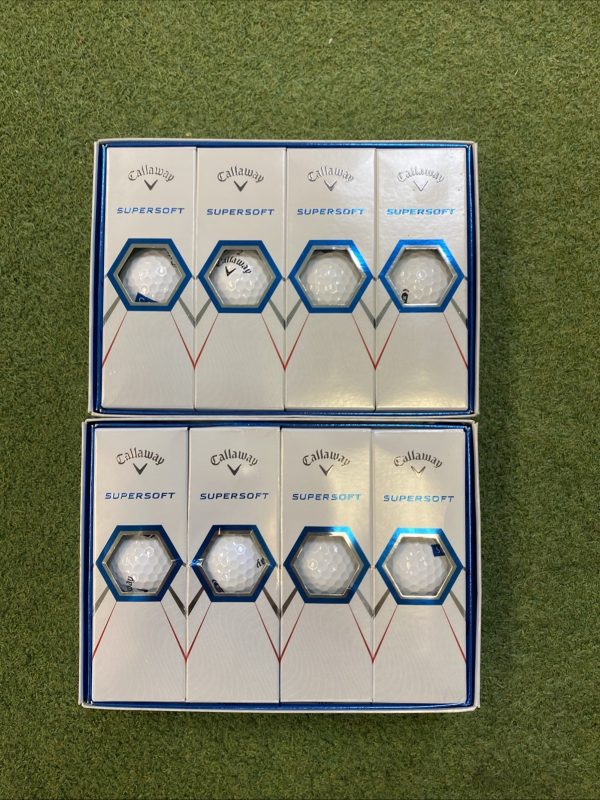 Callaway Supersoft 2 Dozen Golf Balls New