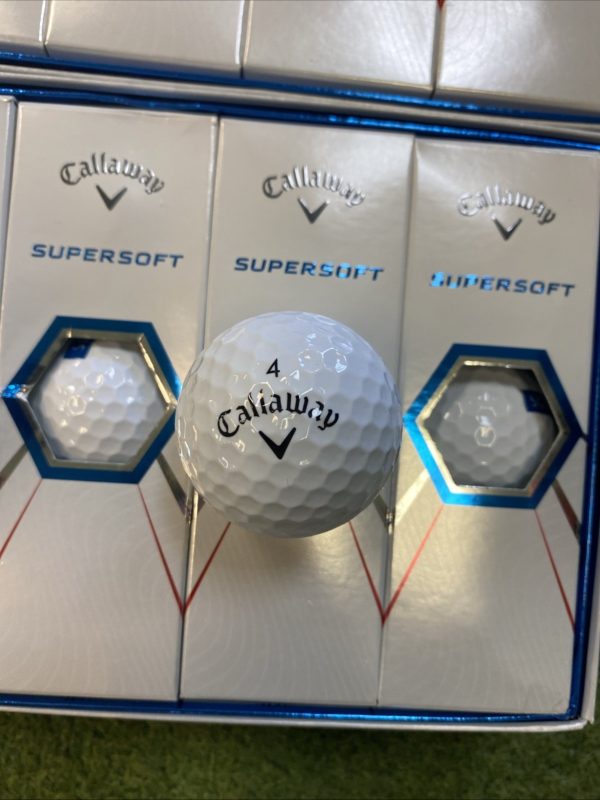 Callaway Supersoft 2 Dozen Golf Balls New