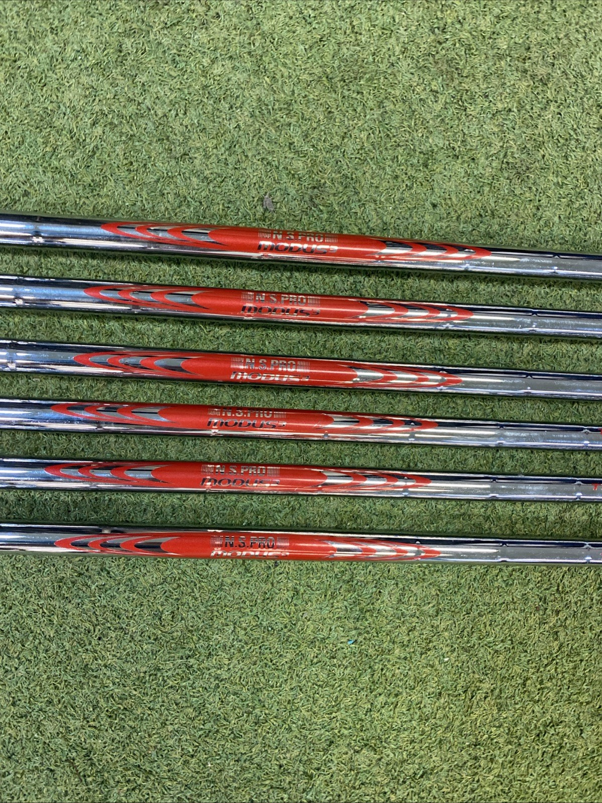 Nippon NS Pro Modus Tour 115g Extra Stiff Steel Iron Set Shafts 5-PW .355 - Image 3