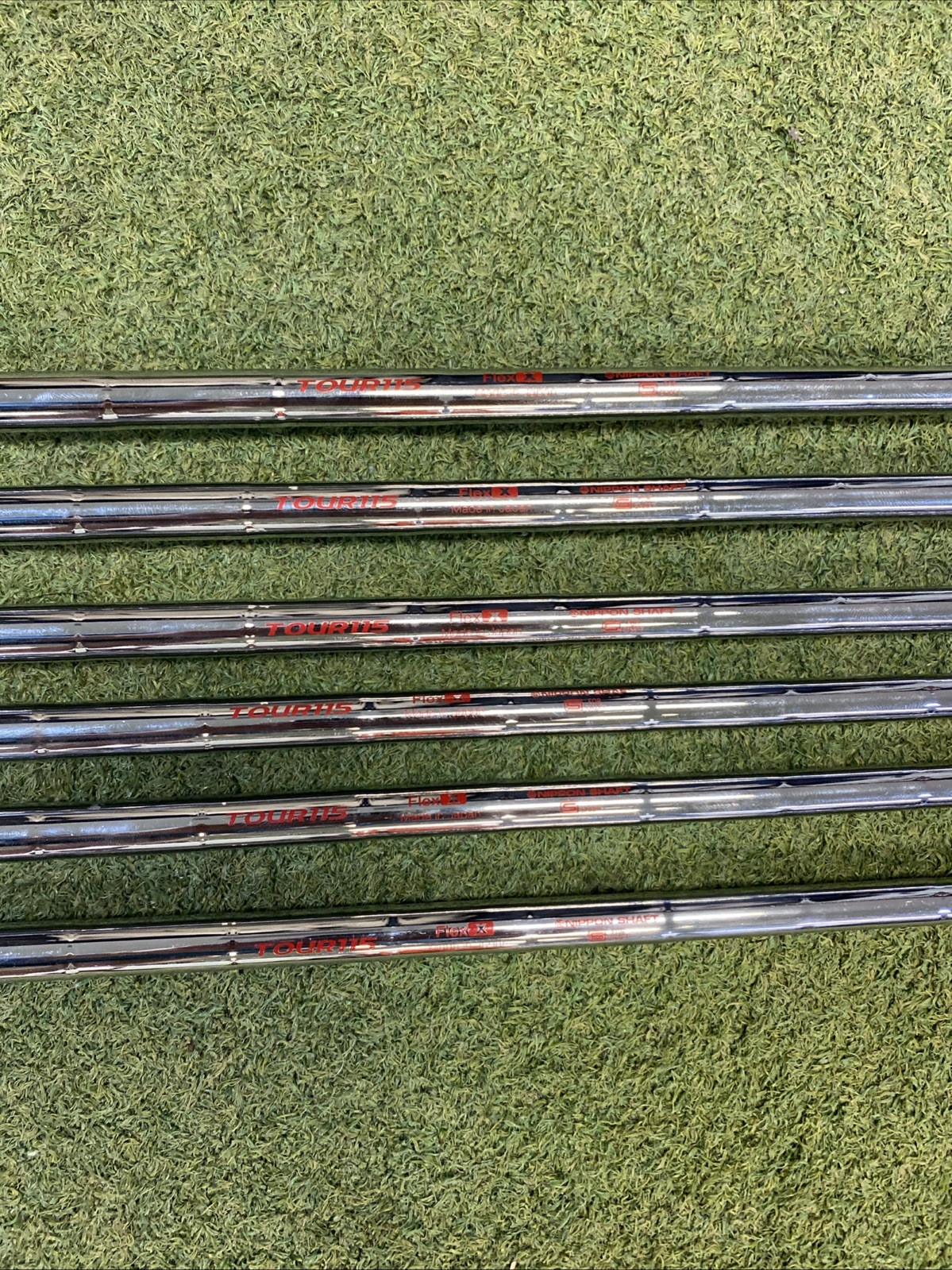 Nippon NS Pro Modus Tour 115g Extra Stiff Steel Iron Set Shafts 5-PW .355 - Image 4