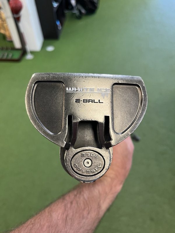 Odyssey 2 Ball White Ice RH Mallet Putter - Image 7