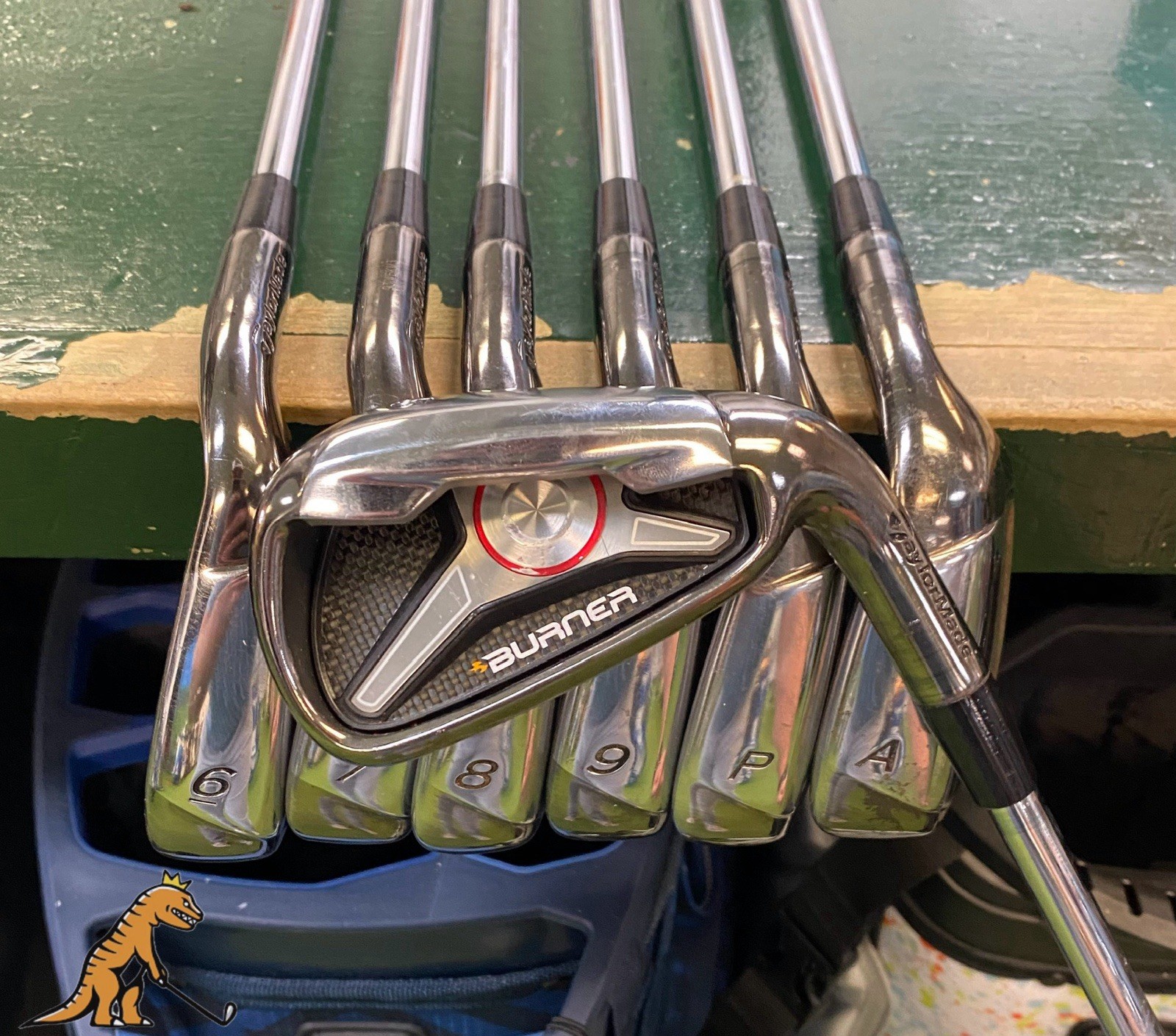 RH TaylorMade Burner Iron Set 5-PW-GW Elevate 95g Steel Regular Flex