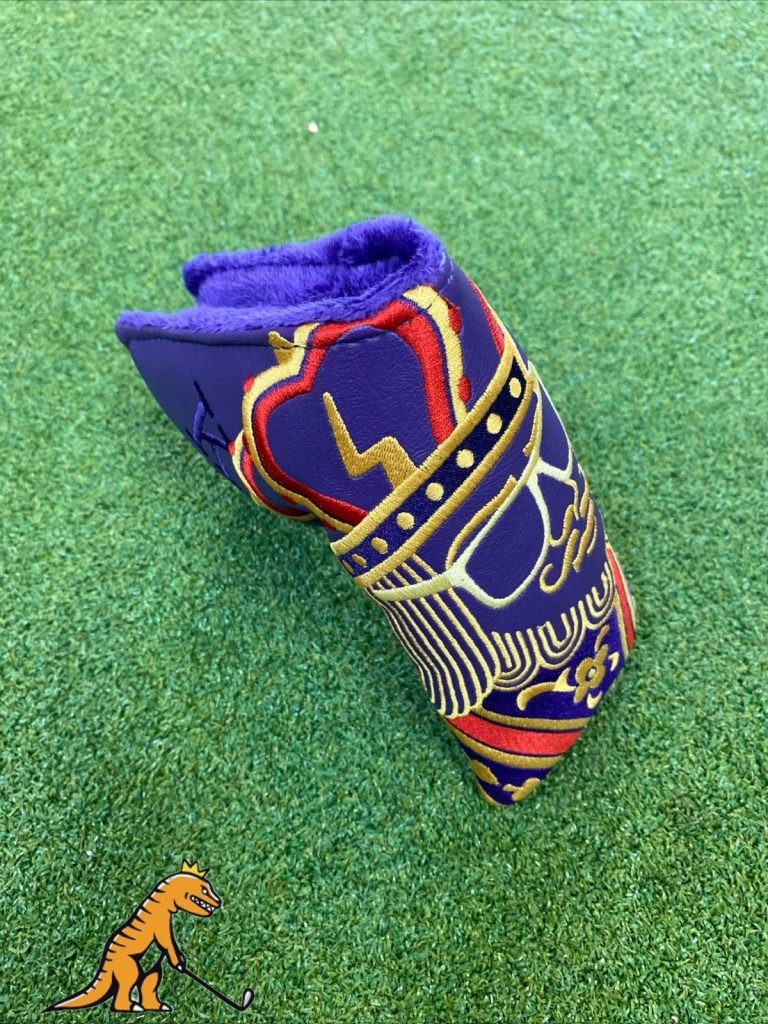 Swag-Golf-Purple-Suicide-King-Blade-Putter-Head-Cover-357327233653