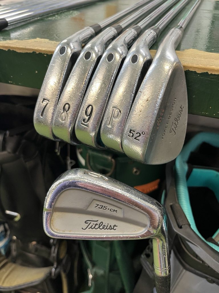Titleist-735-CM-6-PW-Vokey-52-Gap-Wedge-357491935183