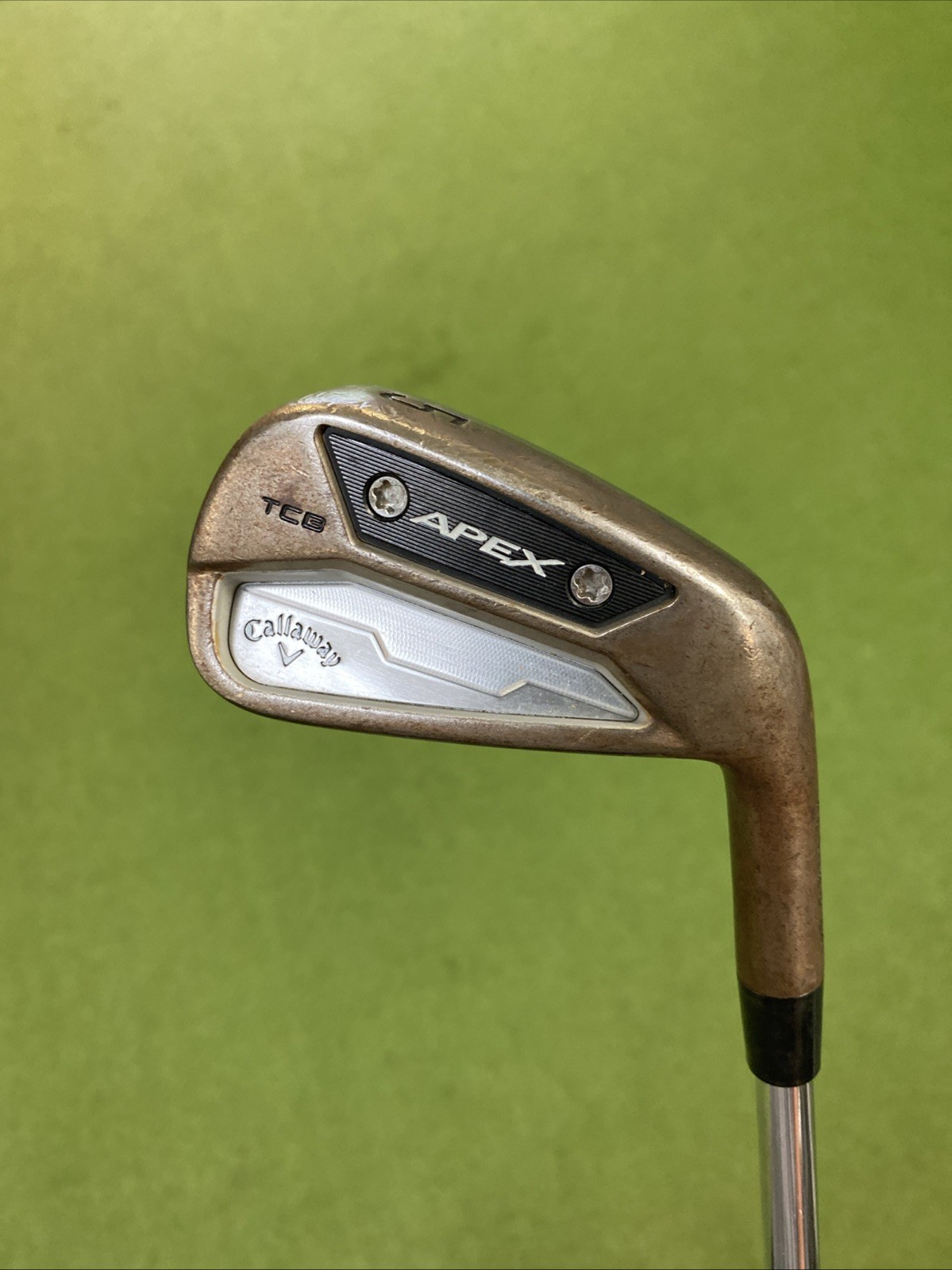 Tour Issue Callaway Apex TCB ‘24 Raw Iron Set 4-PW Dynamic Gold Tour Issue Steel - Image 5