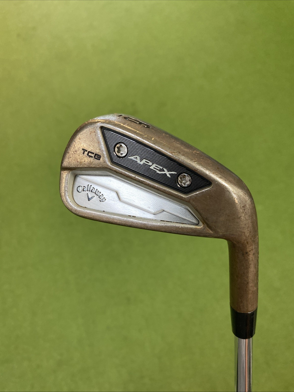 Tour Issue Callaway Apex TCB ‘24 Raw Iron Set 4-PW Dynamic Gold Tour Issue Steel - Image 7