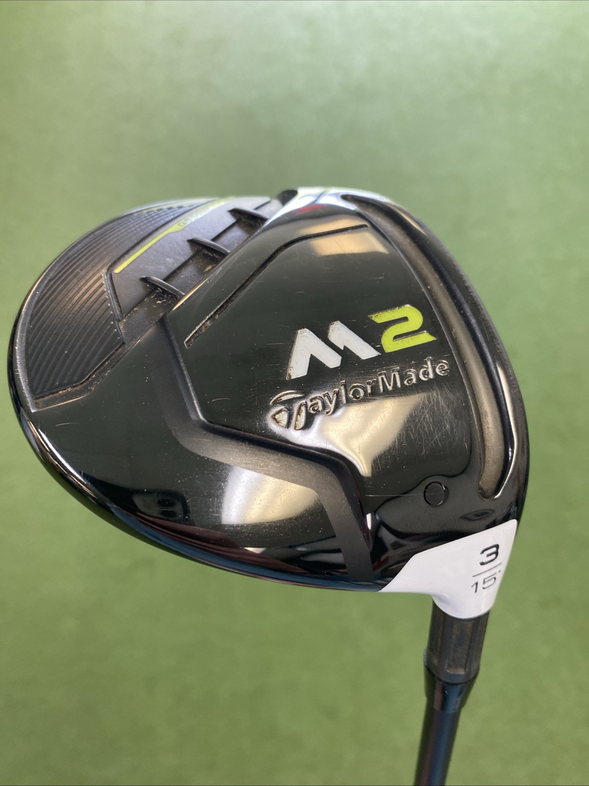 Tour Issue TaylorMade M2 15* 3-Wood HZRDUS Hand Crafted Pured Extra Stiff - Image 3