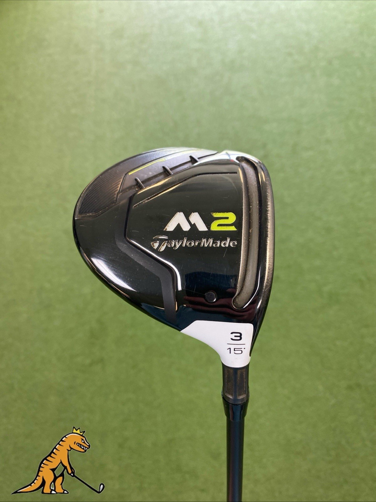 Tour Issue TaylorMade M2 15* 3-Wood HZRDUS Hand Crafted Pured Extra Stiff