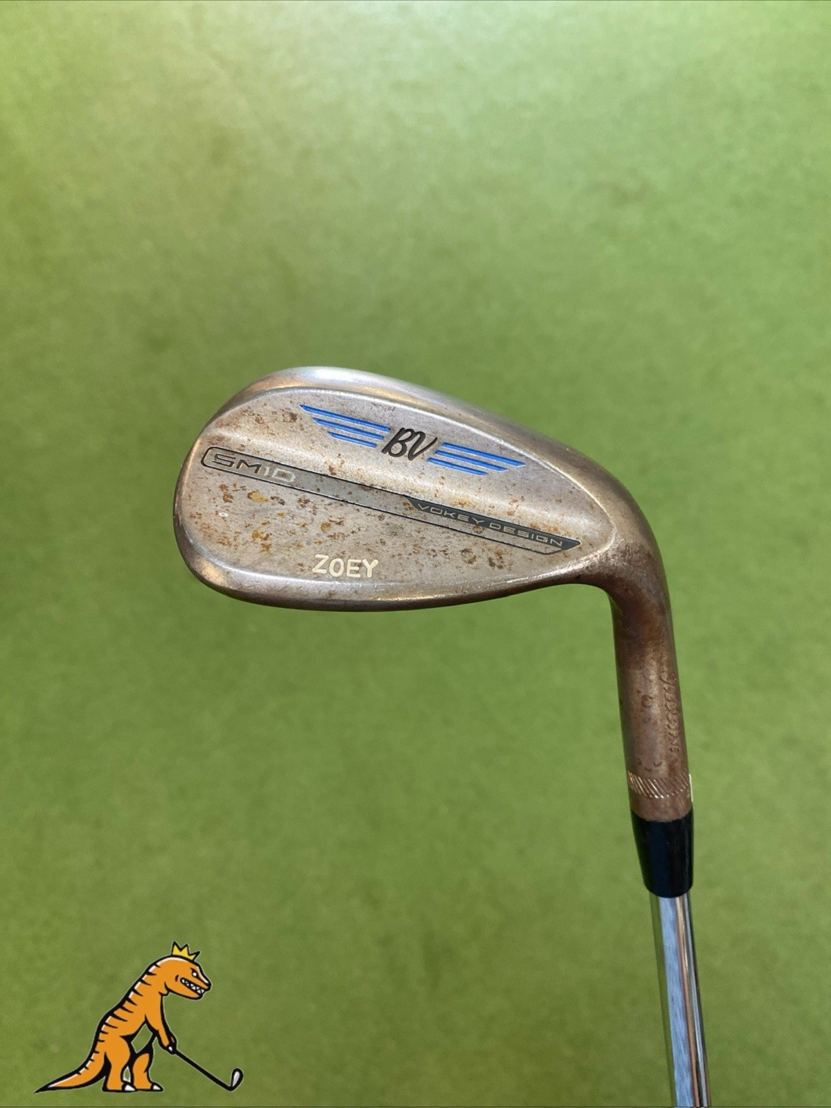 Tour Issue Titleist Vokey SM10 Raw 60* Lob Wedge Custom Grind Dynamic Gold X100