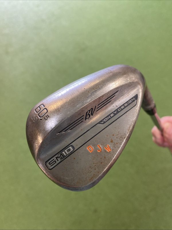Tour Issue Titleist Vokey SM10 Raw 60.10* Lob Wedge KBS Hi-Rev 2.0 Steel