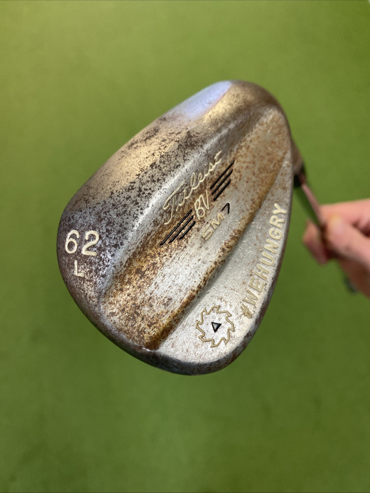 Tour Issue Titleist Vokey SM7 Raw 62.04* Lob Wedge Dynamic Gold Tour Issue Stiff - Image 4