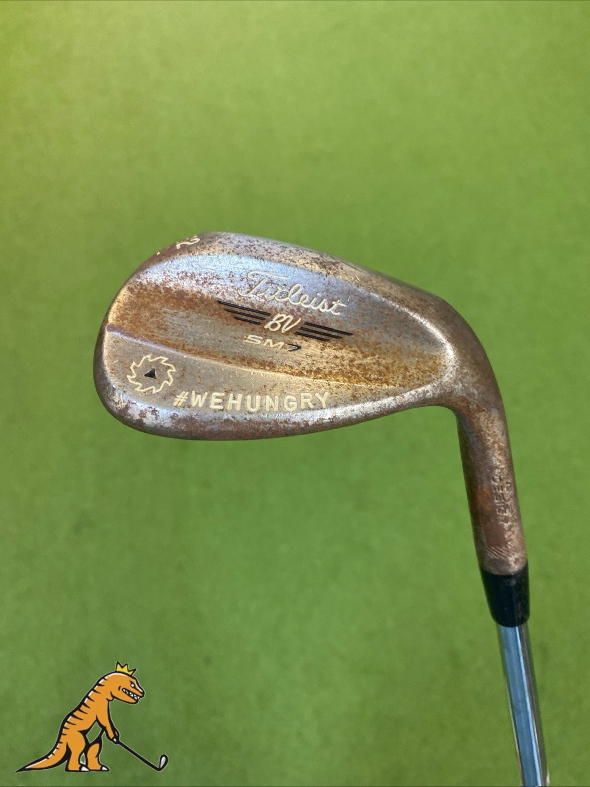 Tour Issue Titleist Vokey SM7 Raw 62.04* Lob Wedge Dynamic Gold Tour Issue Stiff