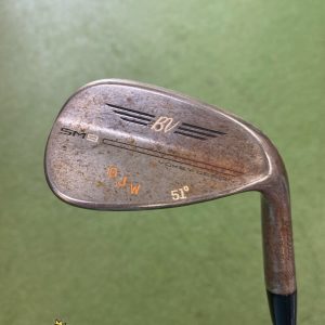 Tour Issue Titleist Vokey SM9 Raw 50.12* Gap Wedge Project X 6.5 Steel