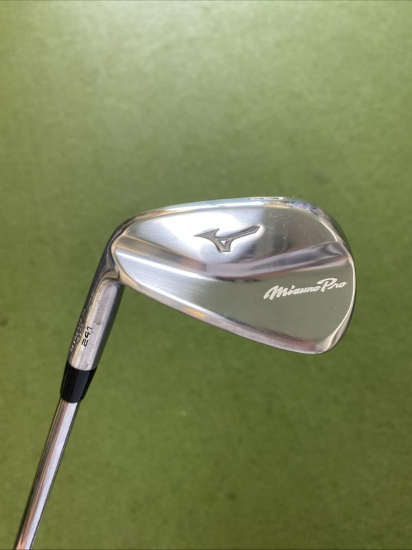 Used LH Mizuno Pro 241 Iron Set 4-PW KBS Tour 120g Stiff Flex Steel - Image 11