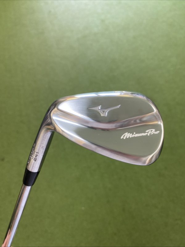 Used LH Mizuno Pro 241 Iron Set 4-PW KBS Tour 120g Stiff Flex Steel - Image 15