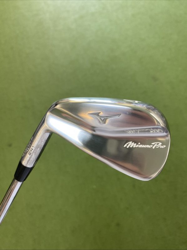 Used LH Mizuno Pro 241 Iron Set 4-PW KBS Tour 120g Stiff Flex Steel - Image 3