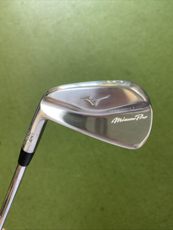 Used LH Mizuno Pro 241 Iron Set 4-PW KBS Tour 120g Stiff Flex Steel - Image 5