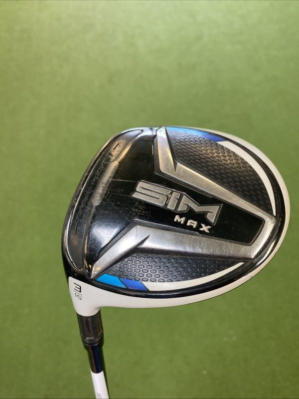 Used LH TaylorMade Sim Max 3 Fairway Wood 15* Fujikura Ventus Graphite Regular