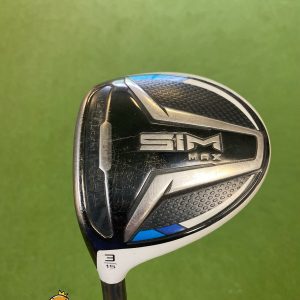 Used LH TaylorMade Sim Max 3 Fairway Wood 15* Fujikura Ventus Graphite Regular