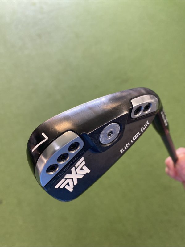 Used PXG 0311P Gen 5 Black Label 7 Iron Steelfiber Private Reserve Graphite
