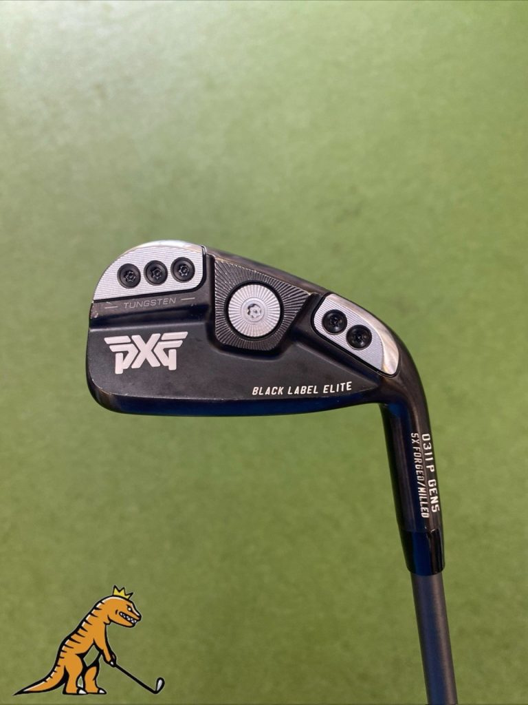 Used PXG 0311P Gen 5 Black Label 7 Iron Steelfiber Private Reserve Graphite