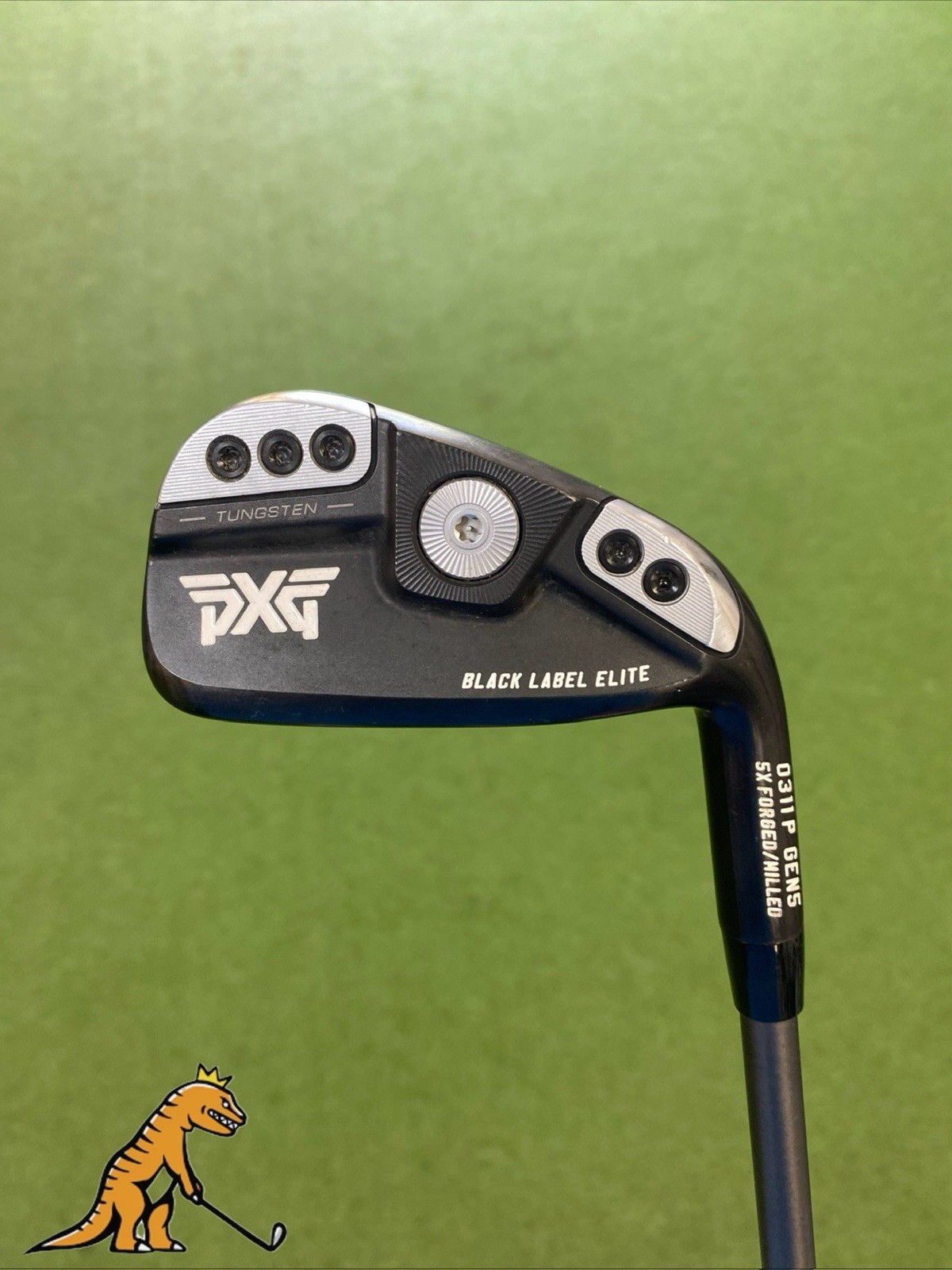 Used PXG 0311P Gen 5 Black Label 7 Iron Steelfiber Private Reserve Graphite