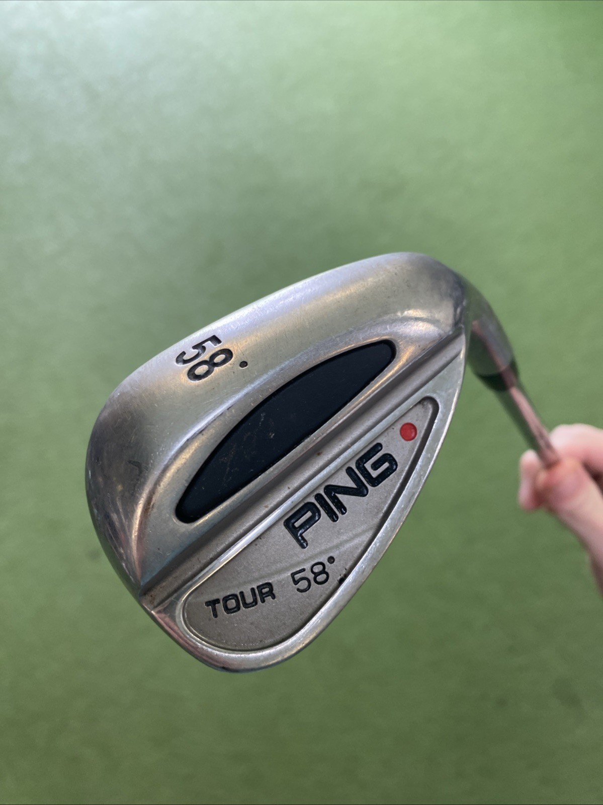 Used Ping S59 Tour Red Dot Wedge Set 52*, 56*, 58* Cushin Stiff Flex Steel - Image 16