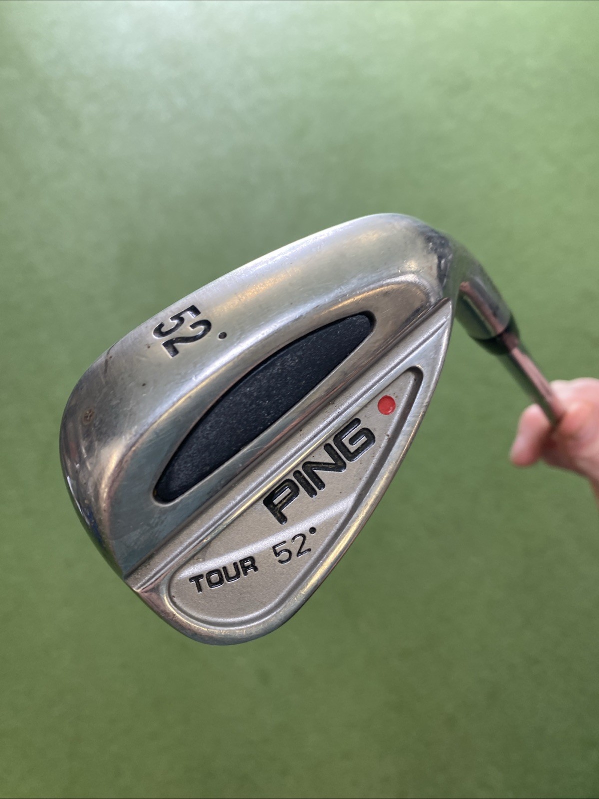Used Ping S59 Tour Red Dot Wedge Set 52*, 56*, 58* Cushin Stiff Flex Steel - Image 4