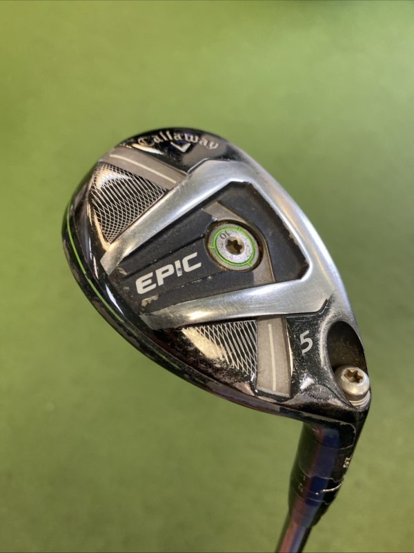 Used RH Callaway Epic 26* 5 Hybrid Recoil ES Graphite Seniors 5H
