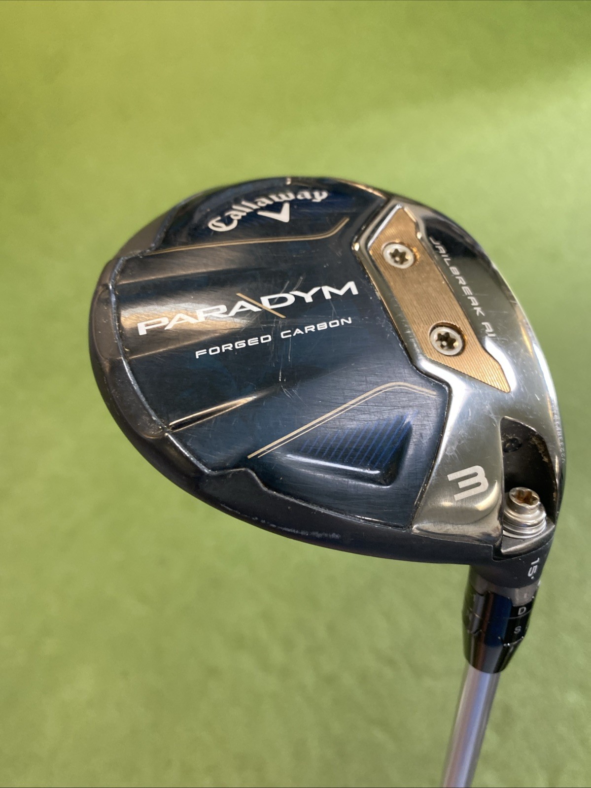 Used RH Callaway Paradym 15* 3-Wood Aldila Ascent 40g Senior Flex Graphite - Image 3