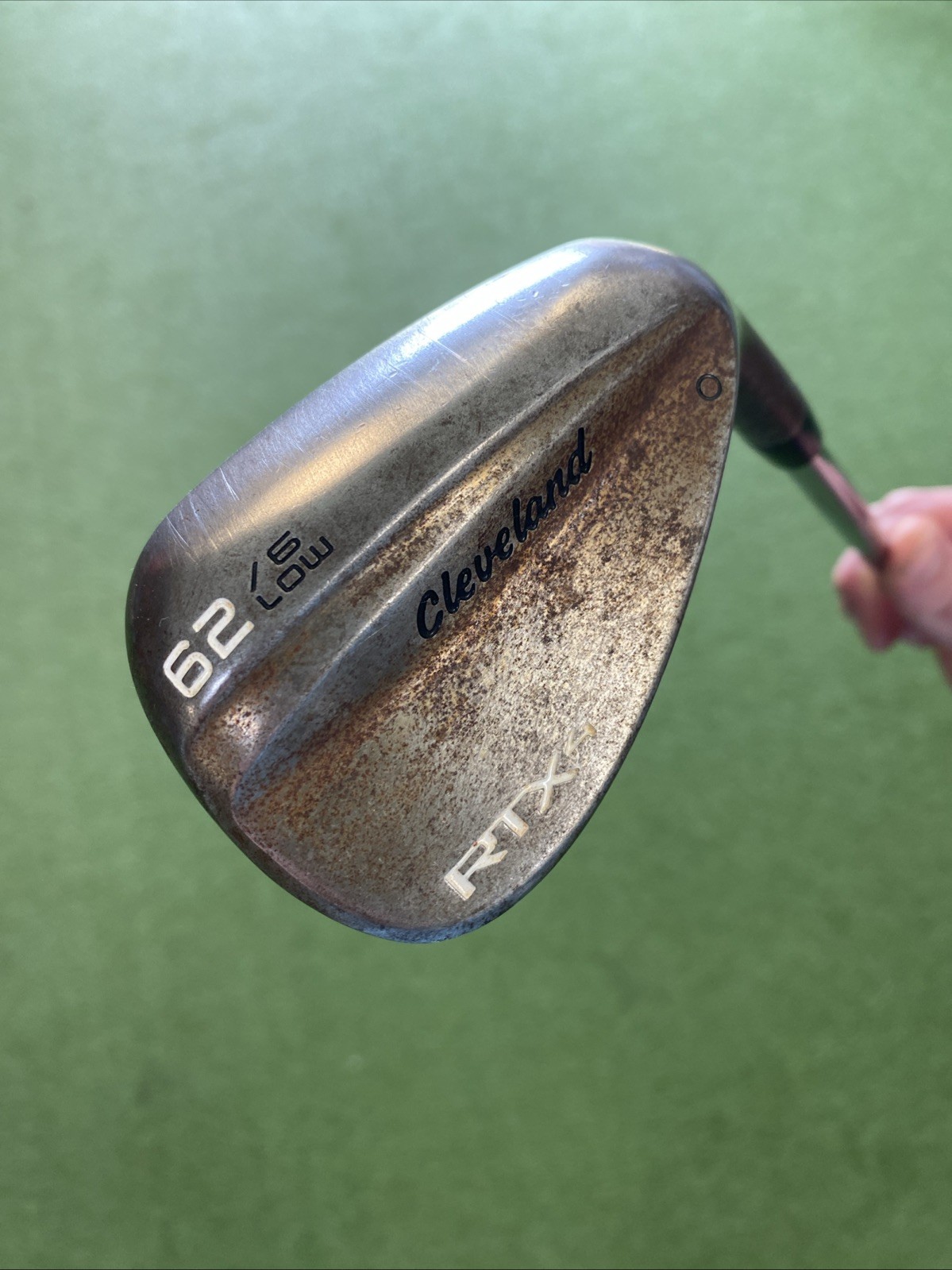 Used RH Cleveland RTX 4 Raw 62.06* Lob Wedge Dynamic Gold Tour Issue Steel - Image 3