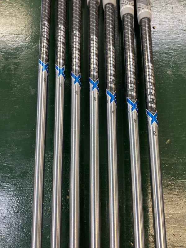 Used RH Cobra AMP Cell Pro Iron Set 4-PW Project X 5.5 Graphite Regular Flex - Image 18